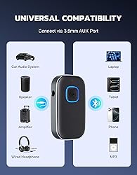 COMSOON Bluetooth Receiver for Car, Noise