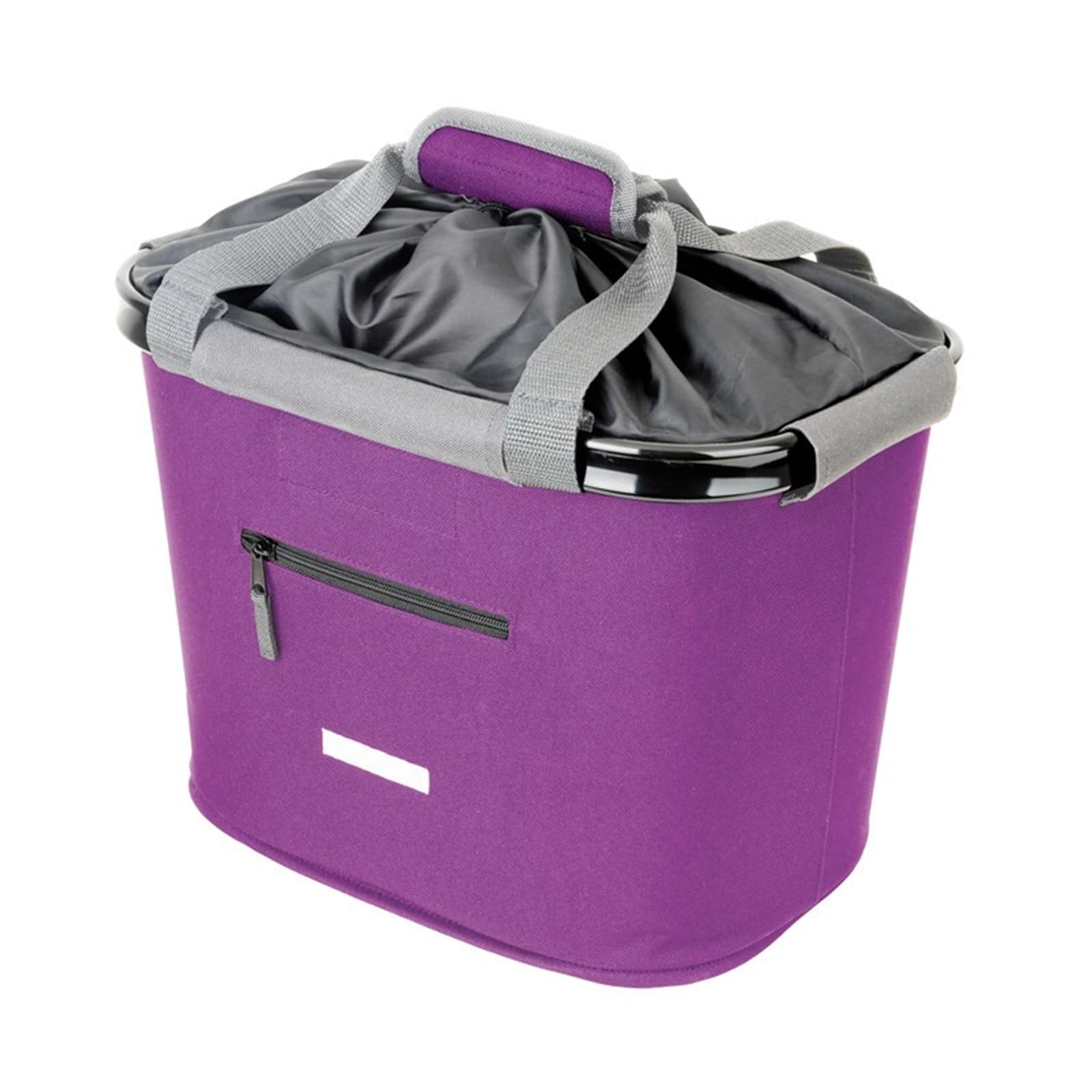 DeLux Blue Bird Bicycle Handlebar Pannier Quick-Clip 20 Litres turquoise purple