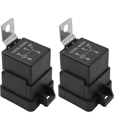 12V Waterproof Relay With LED Indicator - Fits Hella 4RD-960388-31, For Tractors, Mowers & More