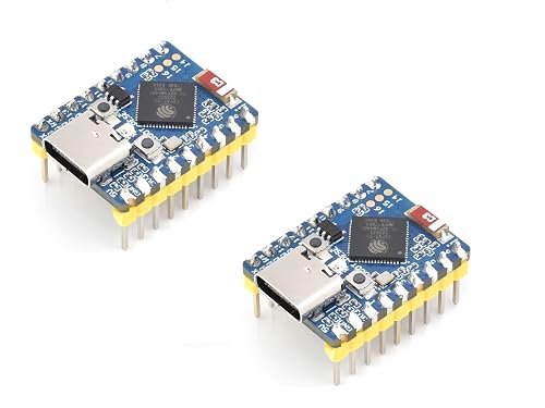 waveshare 2 PCS ESP32-S3 Mini Development Board with Pre-Soldered ...