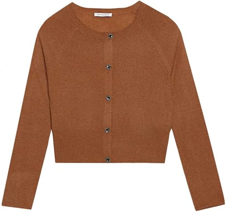 Motivi Cardigan Corto In Lana Cashmere Marrone S Italian Size Amazon It Abbigliamento