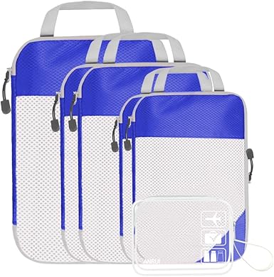 clear packing cubes amazon