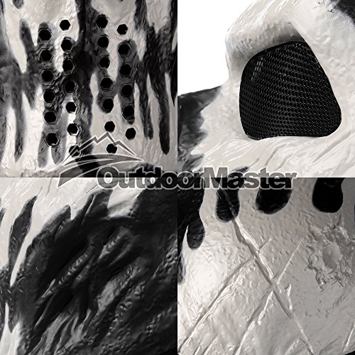 Купить OutdoorMaster Full Face Airsoft Mask with Metal Mesh Eye