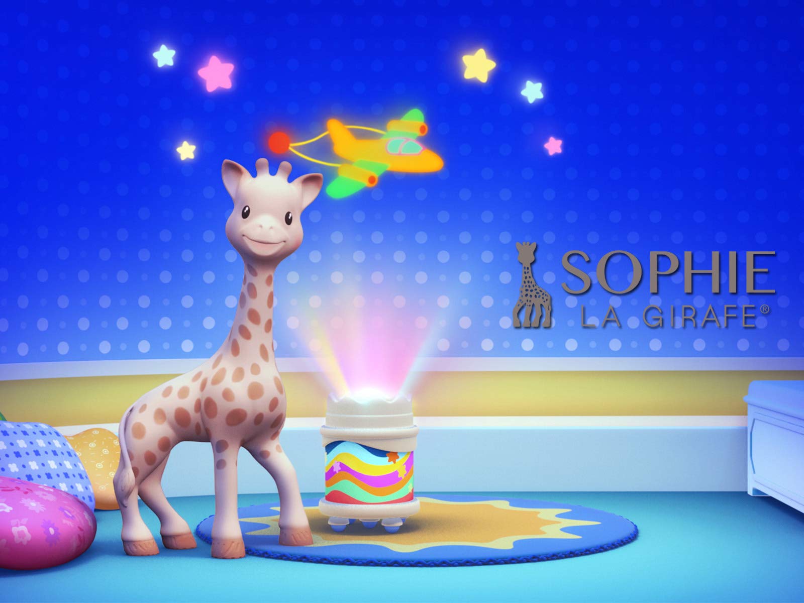 under the moonlight sophie la girafe