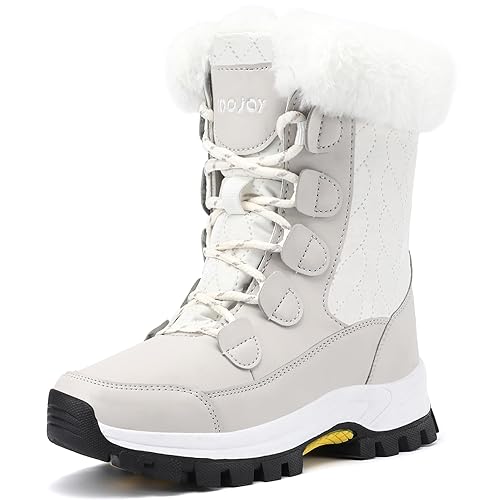 COOJOY Womens Winter Snow Boots Waterproof Shoes Walking