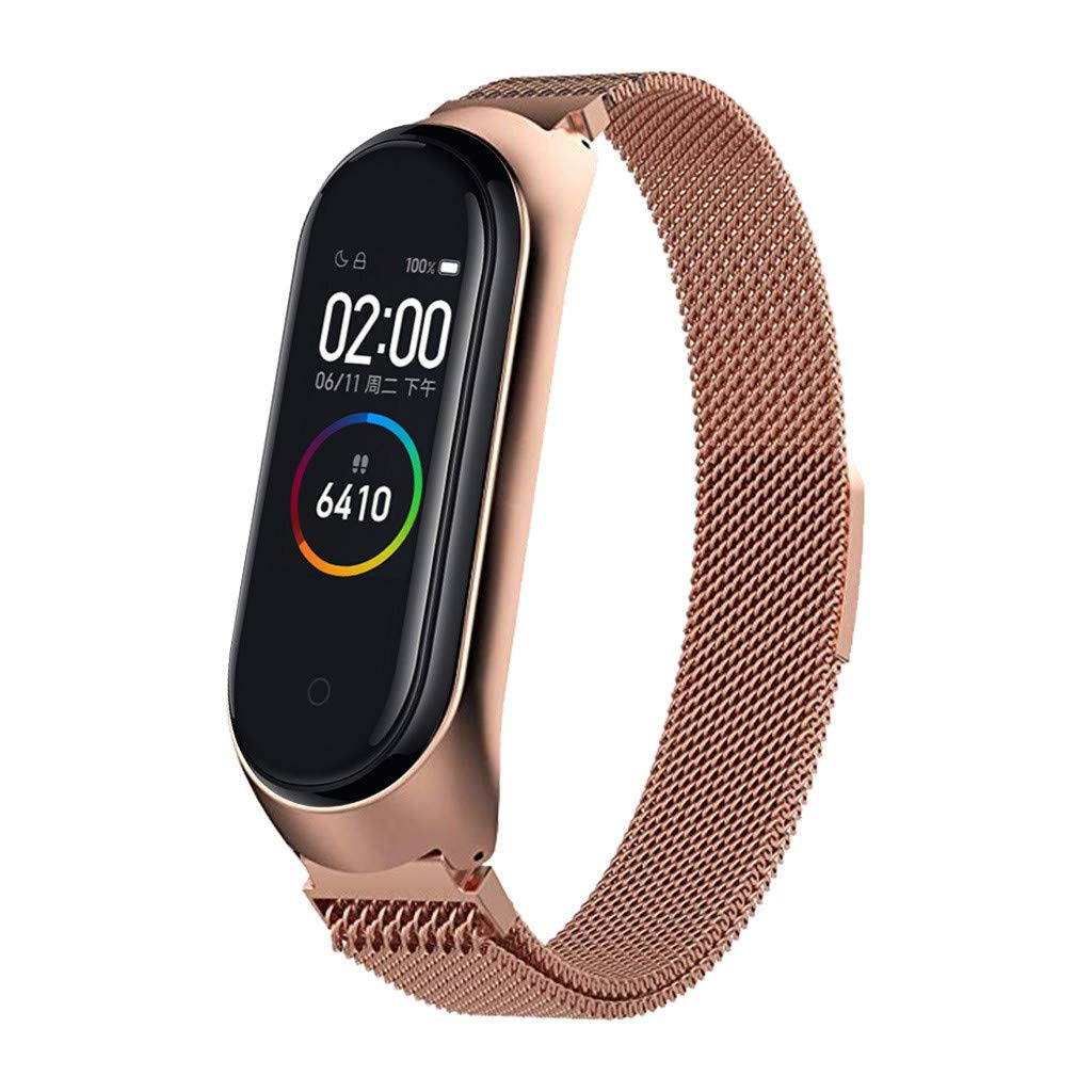 Metal Strap Wristband di ricambio Strap QHJ Cinturino Mi Band 4,per Xiaomi  Bracciale Mi Band 4 Strap,Wanfei Xiaomi Mi Band 4 cinturino da polso  sostitutivo Cavi urban-earth.co.uk