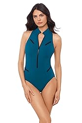 MagicSuit Women's Scuba Coco Underwire Zip Front