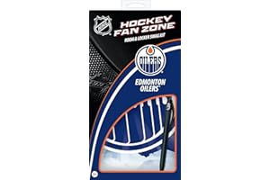 NHL Hockey Fan Zone Kit for Room or Locker, Ice Hockey Fan Decor including Giant Removable Vinyl Hockey Stickers, NHL Door Ha
