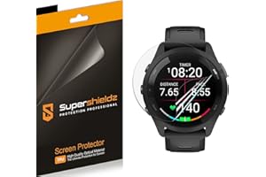 Supershieldz (3 Pack) Designed for Garmin Forerunner 265 Screen Protector, High Definition Clear Shield (TPU)