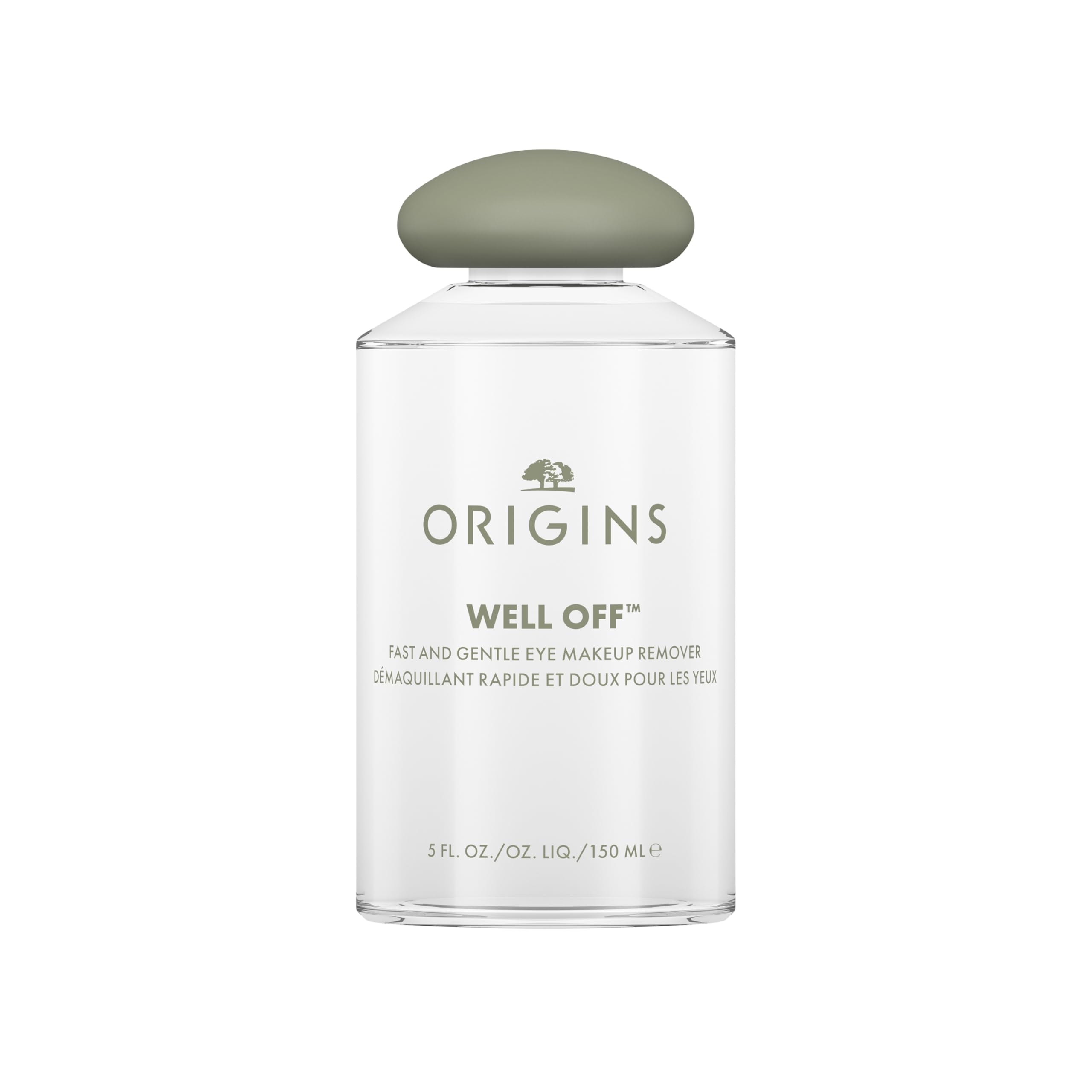 Origins Well Off Gentle Eye Makeup Remover | Ophthalmologist Tested, 150 ml