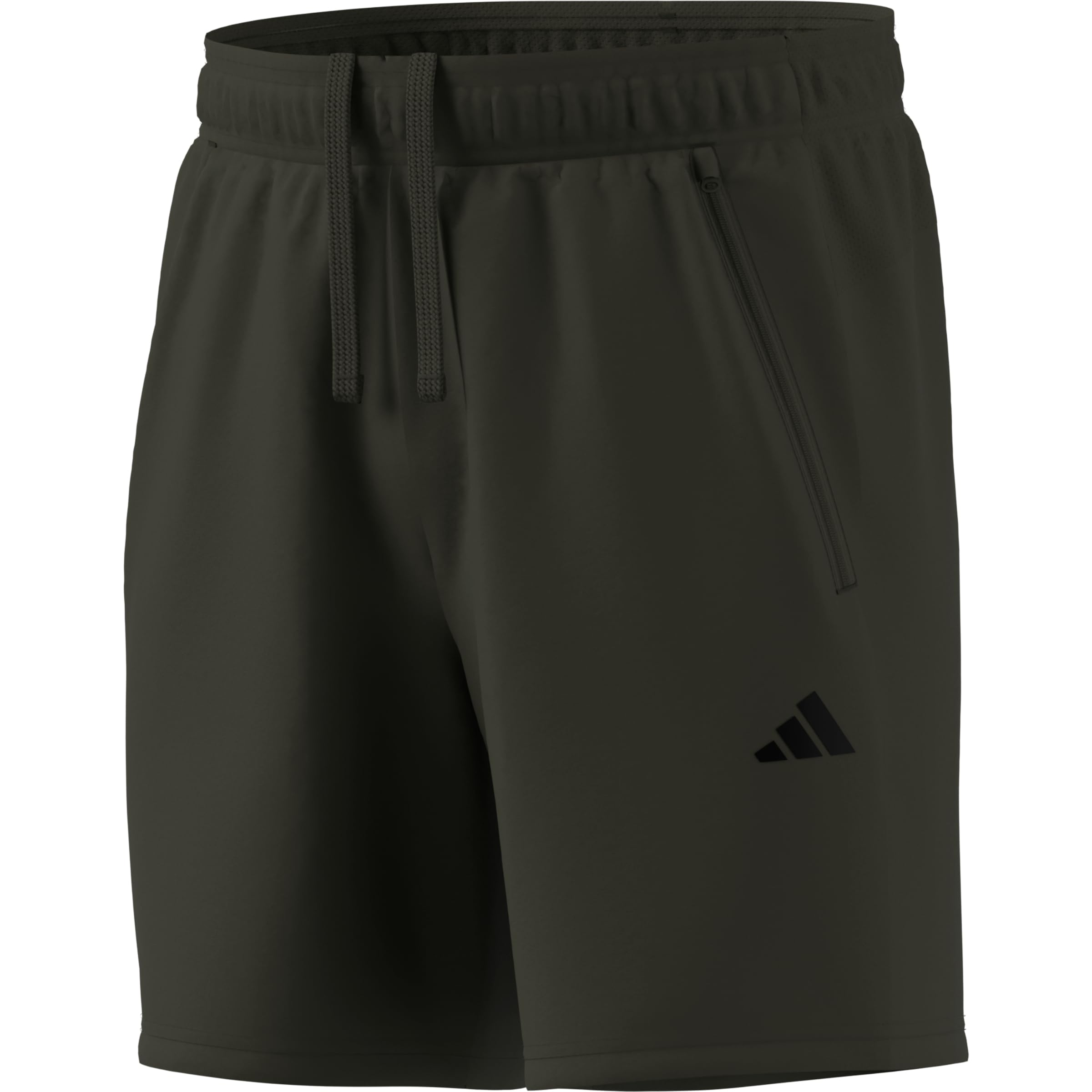 adidas Men's Train Essentials Woven Shorts, Night Cargo/Black Image adidas Men's Train Essentials Woven Shorts, Night Cargo/Black Image