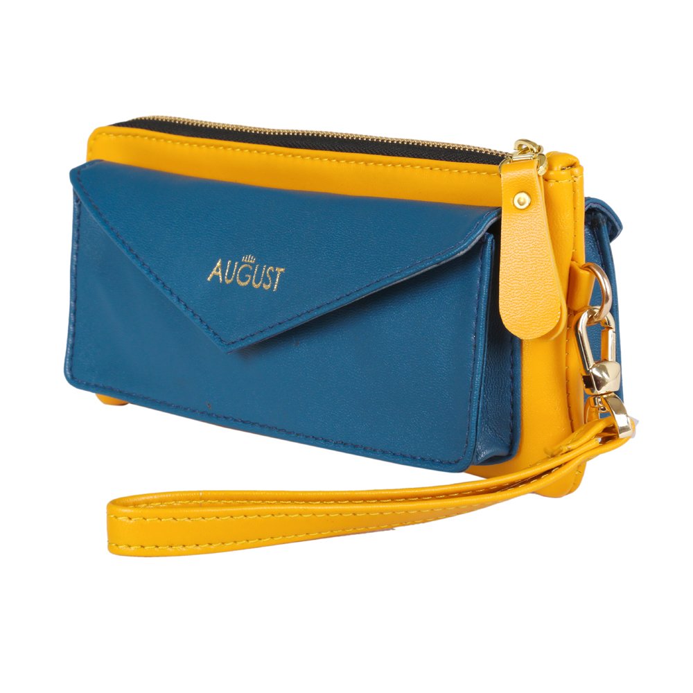 august women's handbag-mustard