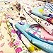 240pcs Fabric Squares Sheets Lovely Floral Pattern Pack Assorted Sewing Quilting Fabric for Craft 4