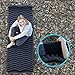 ALPRANG Ultralight Sleeping Pad - Inflatable Camping Mat for Backpacking, Traveling and Hiking, Air-Support Wavy Design (Dark Blue 1)