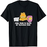 Garfield Feel Free To Waste My Time T-Shirt