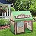Kid Play Tent Children Playhouse Indoor Outdoor Toy Play House for Boy Girl 2 3 4 5 Years Old Perfect for Birthday Gift, Christmas (Yellow)