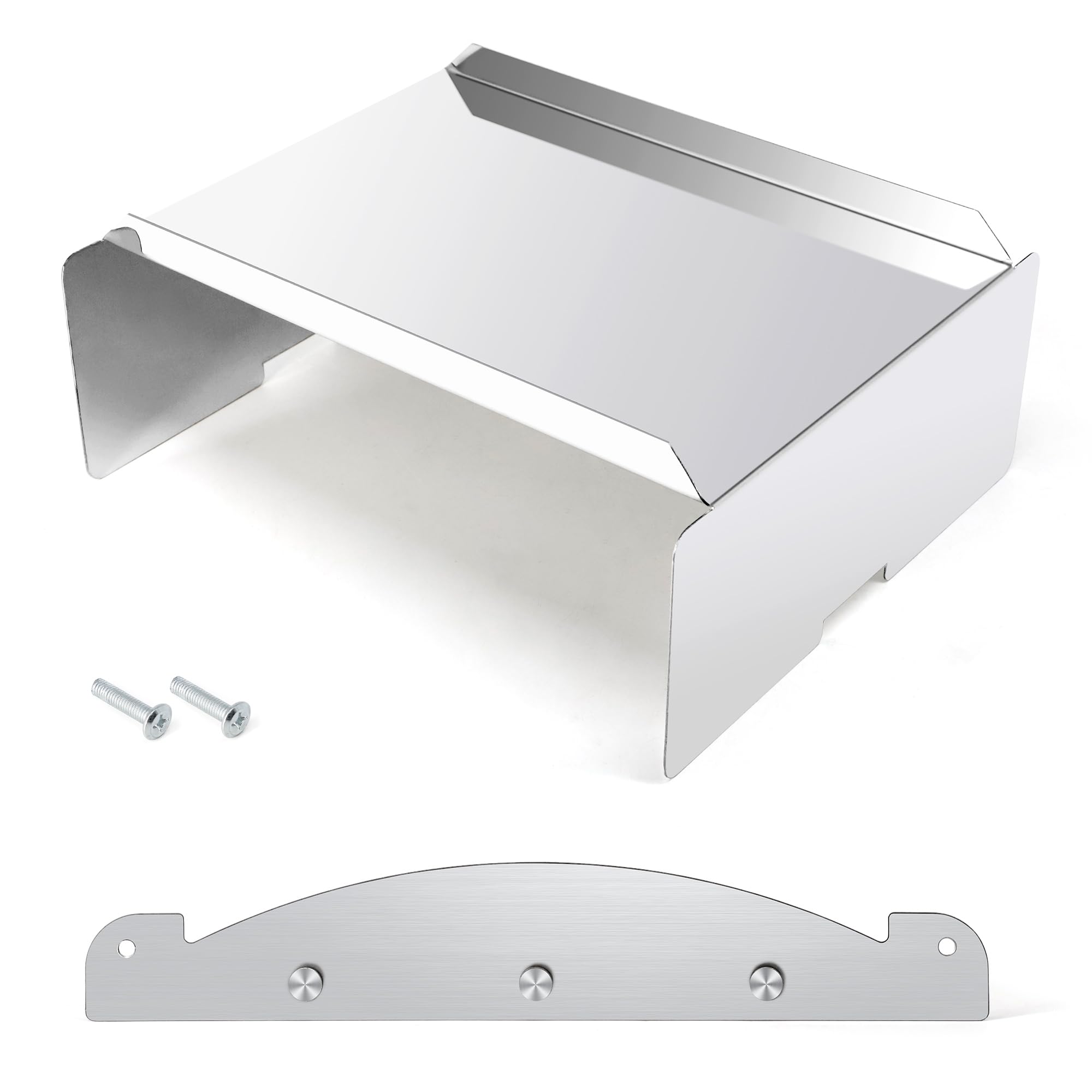 Photo 1 of Hipoilk Heat Deflector Modification for Pit Boss Austin XL, Pro Series, BCA012 Heat Baffle Diffuser Replacement Parts for Traeger Pro 22 34 Series,Tex Elite, Heavy-Duty Steel Air Gap Mod & Flame Tamer