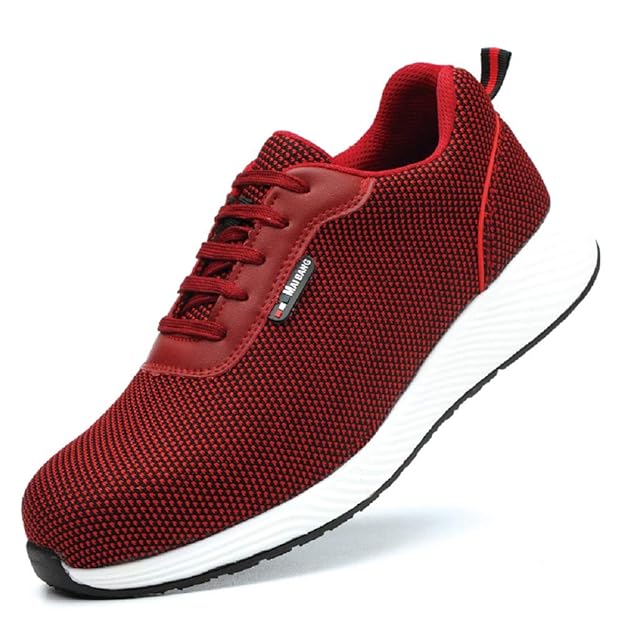 tqgold® Sicherheitsschuhe Herren Damen S3 Arbeitsschuhe mit Stahlkappe