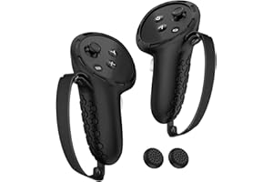 CBDYWVR Controller Grips Cover Compatible with Meta Quest 3 Accessories, Protector Silicone Grips Cover for Quest 3 Controller with Adjustable Straps