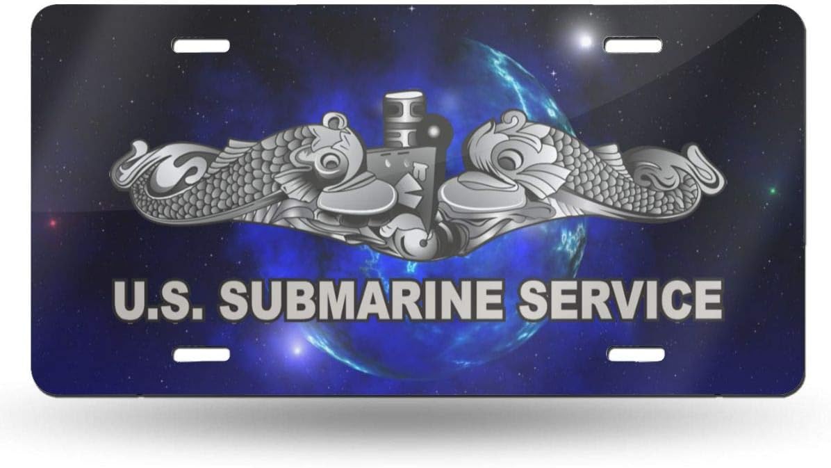 KARCARTAG US Navy Submarine Service Novelty License Plate