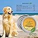 bio Flea & Tick Collar for Dogs by LuksStart: Hypoallergenic Adjustable Waterproof protection from species of insects. One Size Fits ALL! Enhanced with Plant Extr