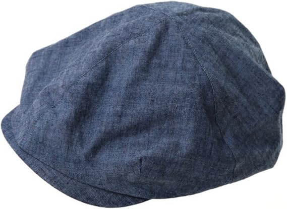 Amazon 帽子 メンズレディース ハンチング 帽子 無地シンプル薄手シャンブレー生地ハンチング 木綿コットン青女性 紳士ハットcap旅行おしゃれベーシックハンチング帽ユニセックスキャッ インディゴ Ihut0028 Id キャスケット ハンチング帽 通販