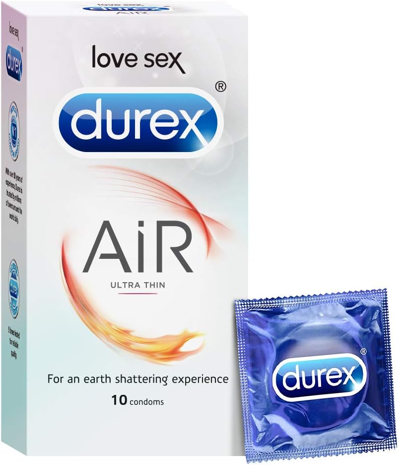Durex Air Condoms 10 Pieces Amazon.co.uk Beauty