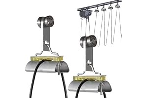 SKTREX Cable Trolley for Electric Hoist Cable,C Track Rail Festoon Cable Trolley System for Electric Crane and Electric Hoist for Unistrut 1-5/8" Wide and All 1-5/8" or Taller Strut Channel 2 PCS