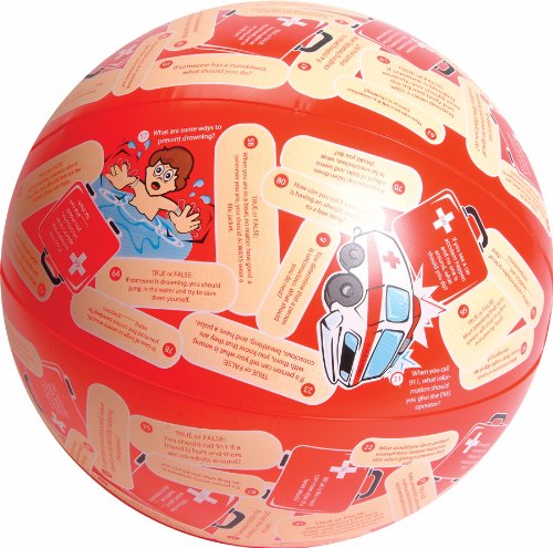 UPC 727953205145, American Educational Vinyl Clever Catch CPR First Aid Ball, 24&quot; Diameter