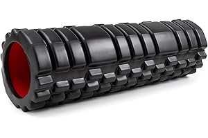 Zmarthumb Foam Roller for Deep Tissue Massager, 18" Trigger Point Foam Roller, Patented Exercise Roller for Muscle Recovery, 