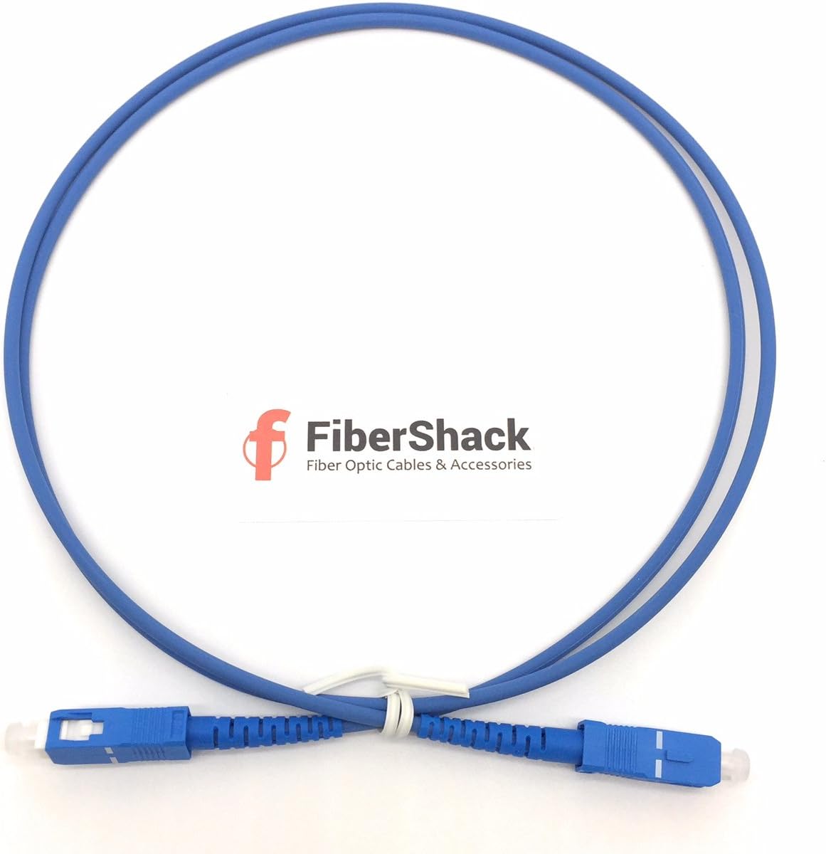 Armored Single Mode Simplex Fiber Optic Cables - SC/APC, UPC, FC, LC, SC, ST - SM SX (1M, SC to SC)