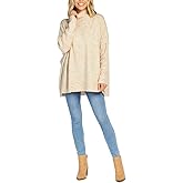 Mud Pie Womens Mud Pie Jennie Womens Oversized Sweater