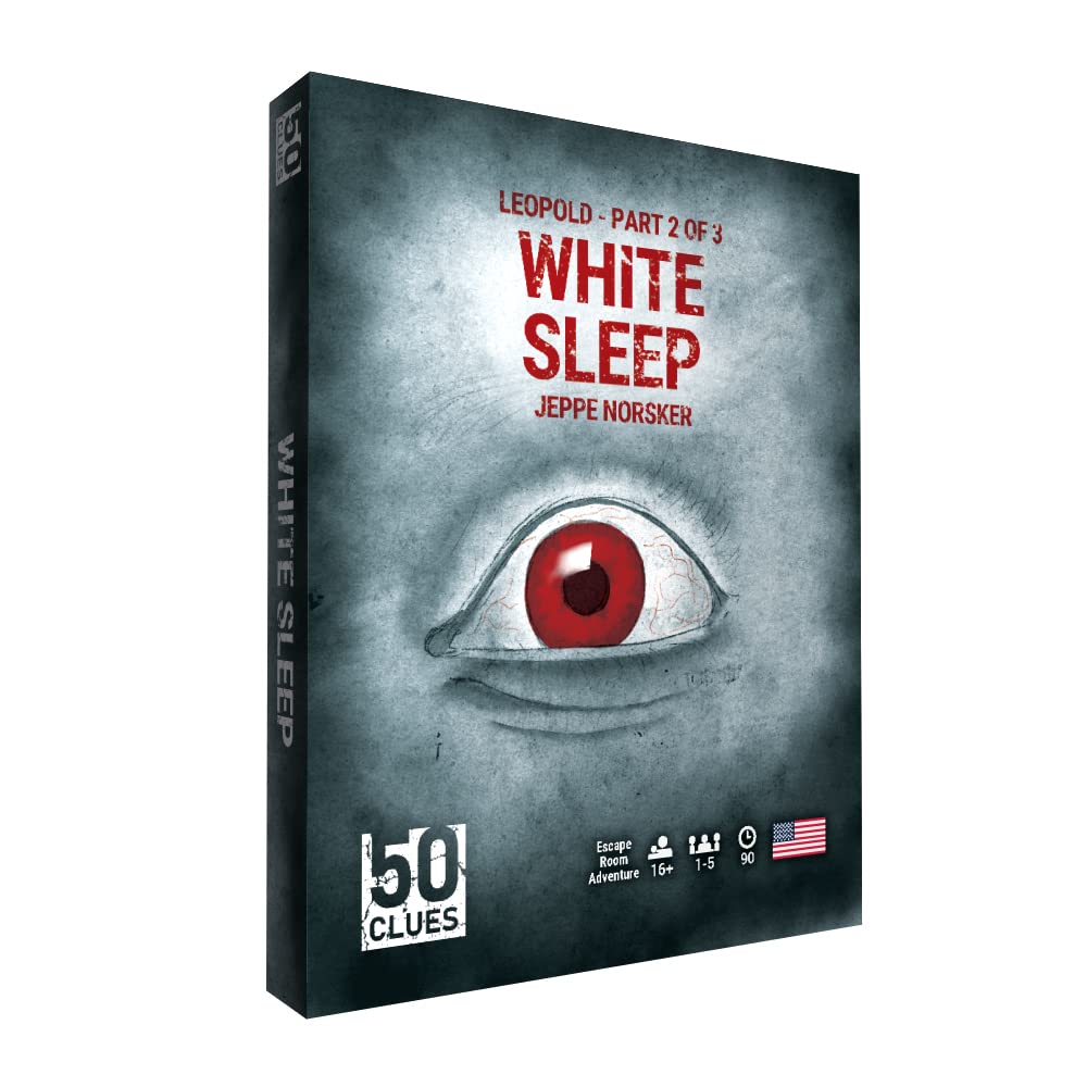 50 Clues | 50 Clues - Part 2: White Sleep | Puzzle Escape Game | Ages 16+ | 1-5 Players | 90 Minutes Playing Time