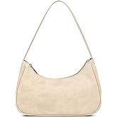 Afashor Shoulder Bags for Women Vegan Leather Hobo Sling Tote Handbag Retro Clutch Purse with Zipper Closure | Retro, with Zipper Closure