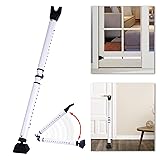 2-in-1 Folding Door Security Bar, Sliding Patio