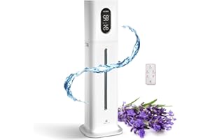 Humidifiers for Bedroom Room 500 sq.ft,AILINKE Keecoon 8L 2.11 Gal Ultrasonic Cool Mist Top Fill Humidifier Vaporizer with 3 