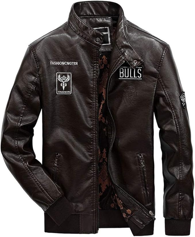 bulls leather jacket