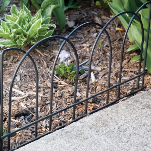 Panacea 89050 Arches Garden Edge, Black - Decorative ... Panacea 89050 Arches Garden Edge, Black - Decorative ...