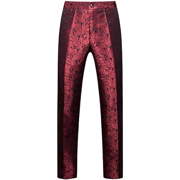 MOGU Mens Pink Dress Pants Slim Fit with Adjustable Waist Size 30 Purple at  Amazon Men's Clothing store