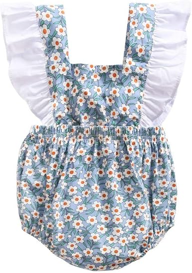 floral bubble romper