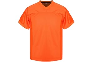 MESOSPERO Youth Football Jersey American Football Jersey Sports T-Shirt Blank Kids Football Practice Jersey