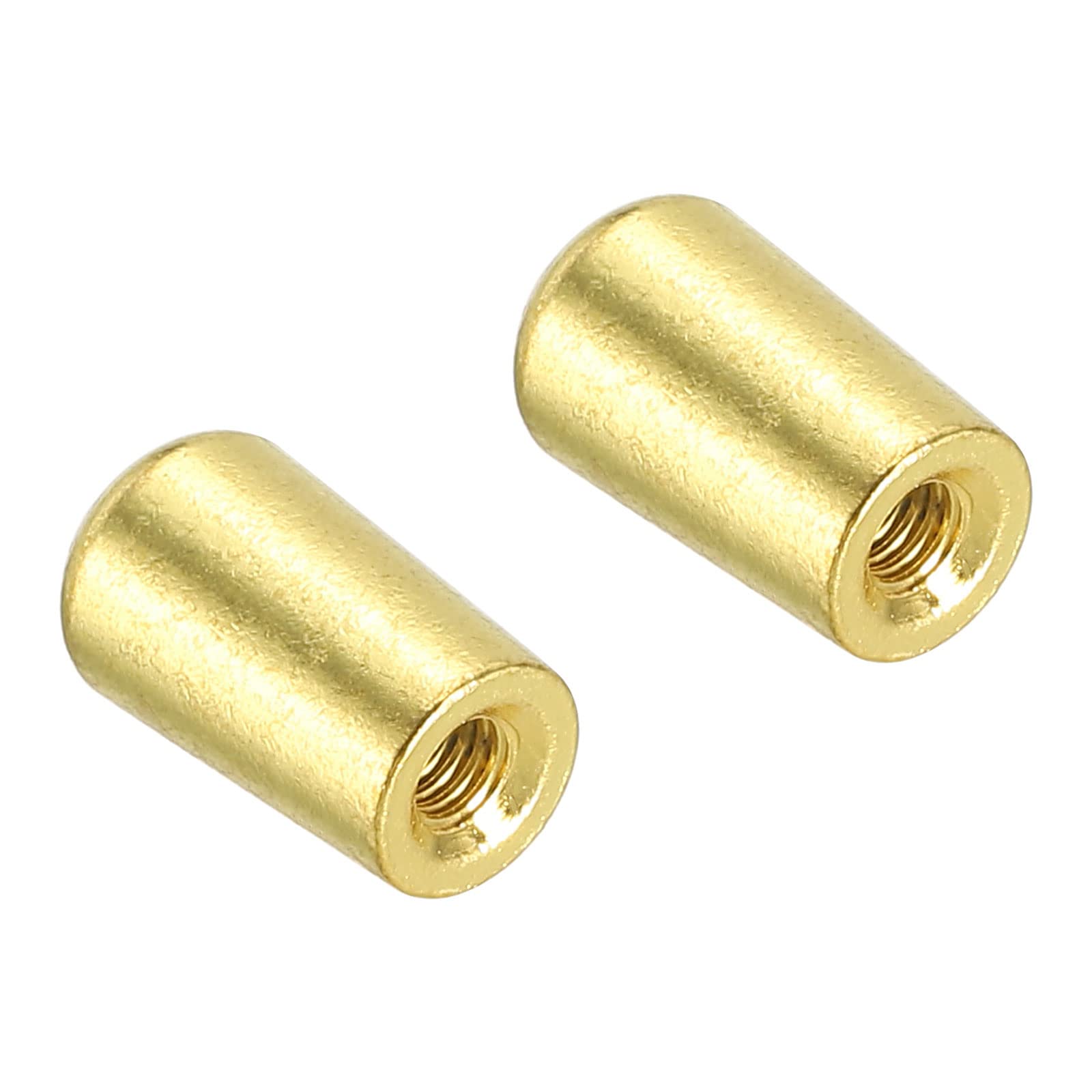 PATIKIL Metal Guitar 3 Way Toggle Switch Tip Switch Knob Cap M3.5 for Electric Guitar Parts Accessories Gold 2pcs