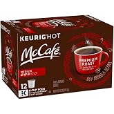 McCaf&eacute; Premium Roast Coffee, Medium Roast, K-Cup Pods, 12 Count