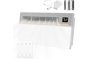 Hawkrown 4 in 1 Bathroom Exhaust Fan with Light and Heater, 1900W Bathroom Heater Fan Light Combo, 180 CFM 1.0 Sone Ceiling Fan Remote Control Heater, Ventilation for Home, Bath, Hotel (Style 1)