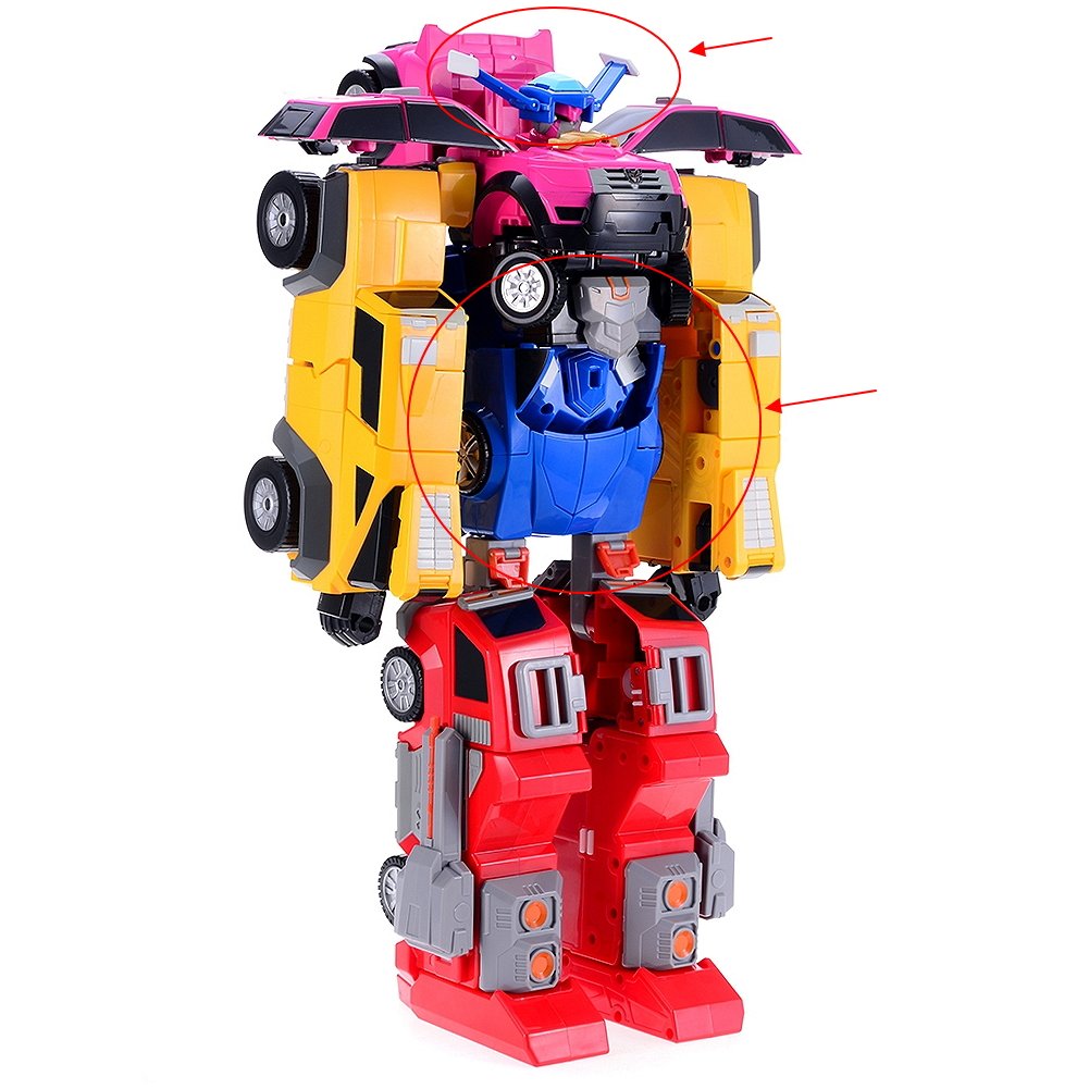 MINI FORCE Miniforce Boltbot Bolt Bot Voltbot Transformer Robot Car Toy