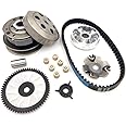 ZTDZZH clutch Assembly and Variator Assembly with 669 belt, fit for GY6 50cc 139QMB Engine ScooterATV Quad Moped