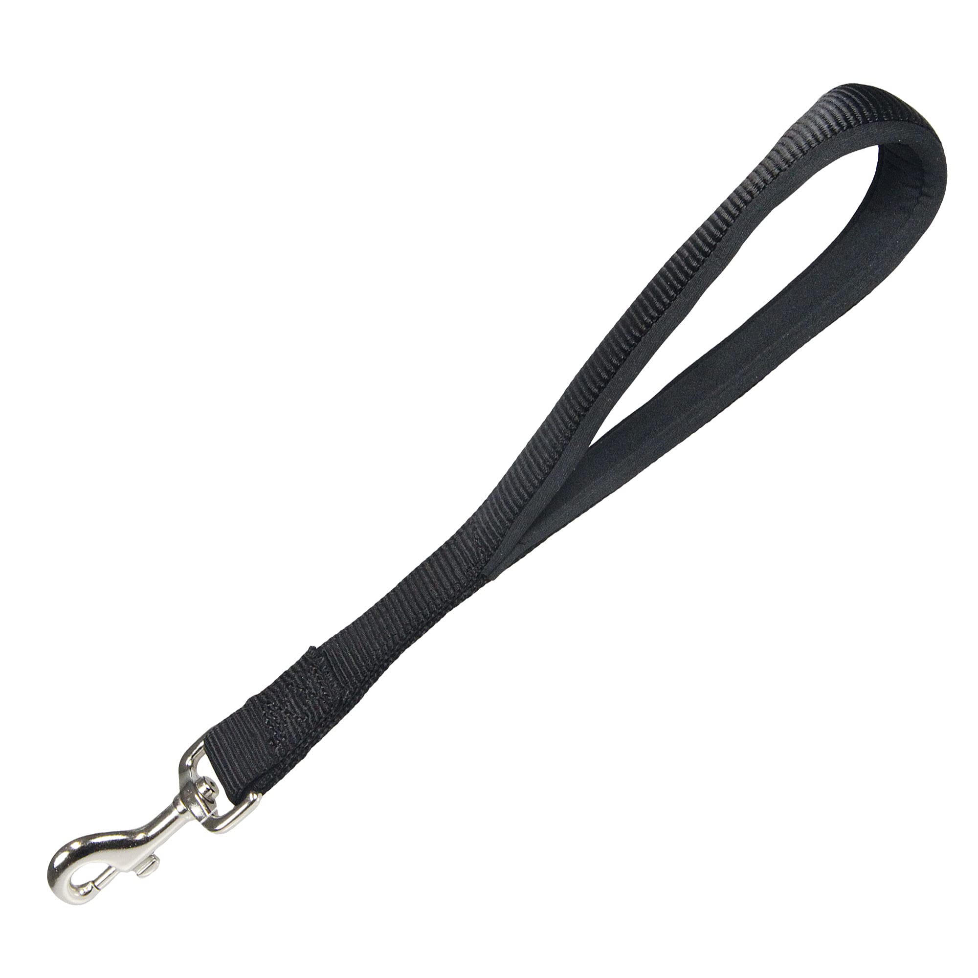 Trixie Premium Short Dog Leash, Medium/X-Large, Black