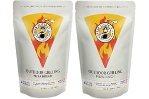 Urban Slicer Pizza Worx - Outdoor Grilling Pizza Dough - At-Home Pizza Making Kit for Crispy Thin Crust - 13.4 oz. Bags - 2 Pack - Makes 4 Pizzas
