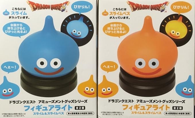 Amazon Co Jp ドラゴンクエスト フィギュアライト 全2種セット スライム スライムベス ホビー 通販
