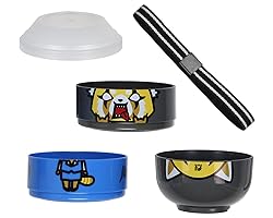 Aggretsuko 3 Bowl Compartment Bento Lunch Box
